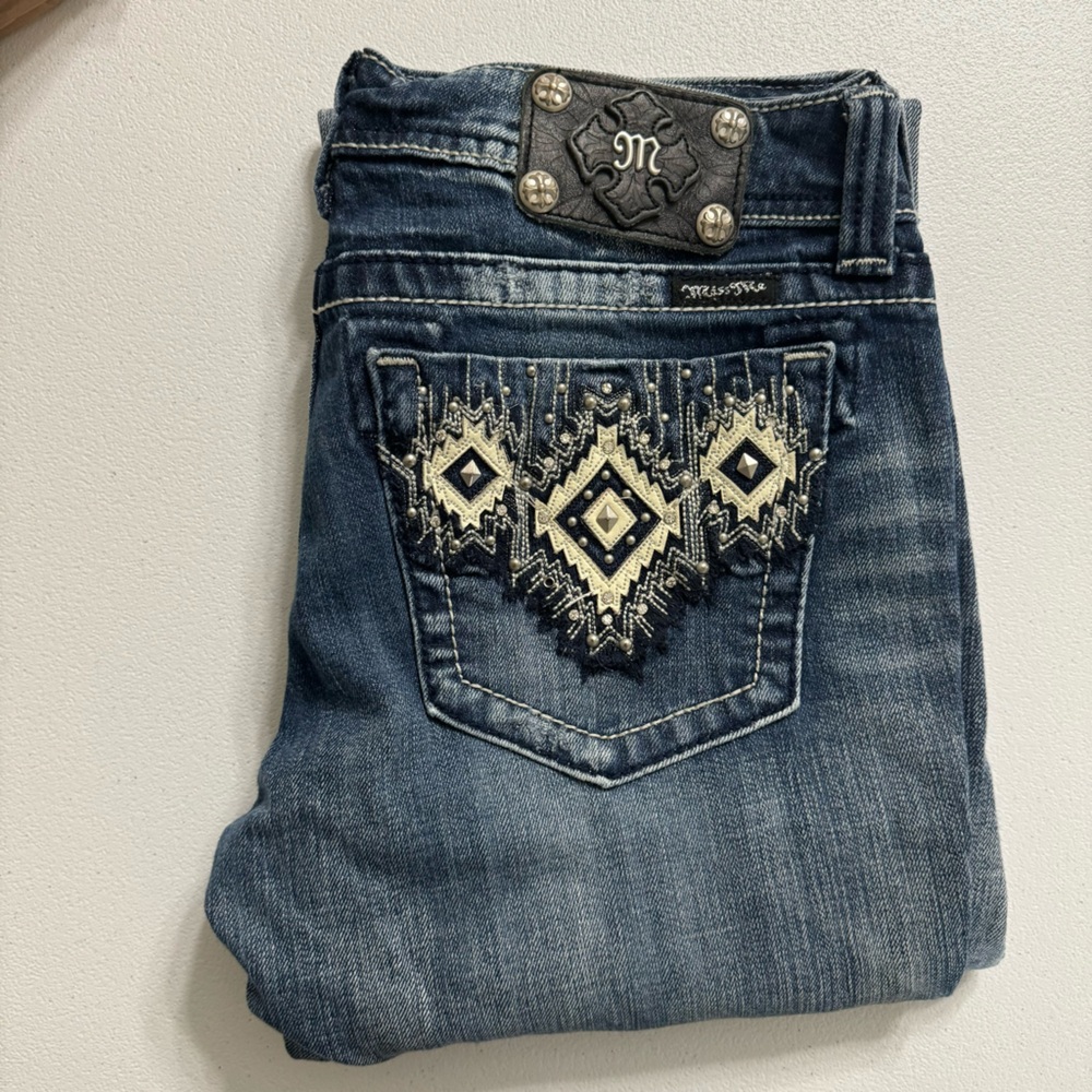 Miss Me Jeans Bootcut Size 30 Inseam: 32